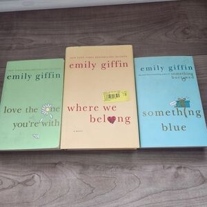 Emily Giffin Lot Of 3 Novels Books